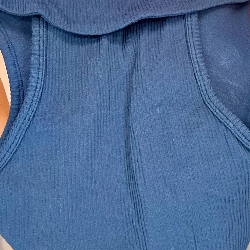 Garage Blue Racerback Top - Picture 6 of 8